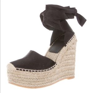 Saint Laurent Espadrille Wedges